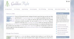 Desktop Screenshot of goddessflight.com